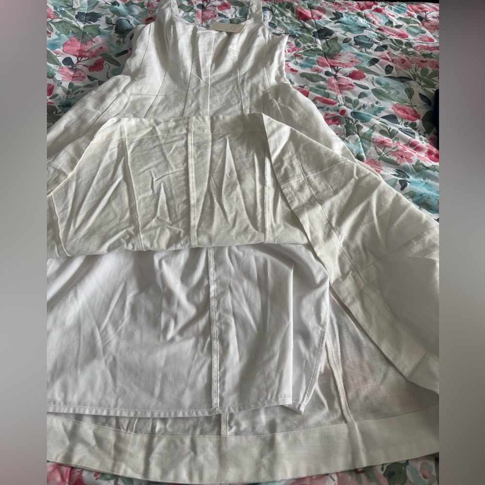 Olive and White Women's Dresses - Picture 12 of 16
